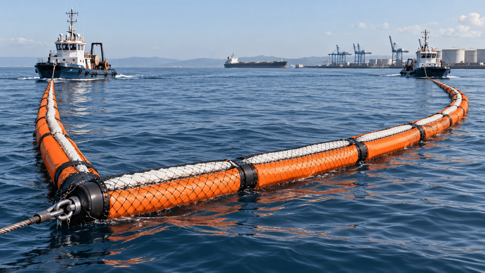 Concept oil-spill containment and recovery